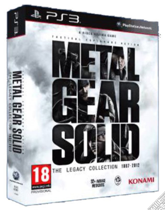 Metal Gear Solid: The Legacy Collection videogame di PS3
