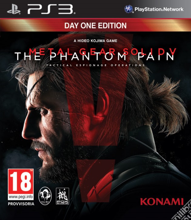 Metal Gear Solid V The Phantom Pain D1 videogame di PS3