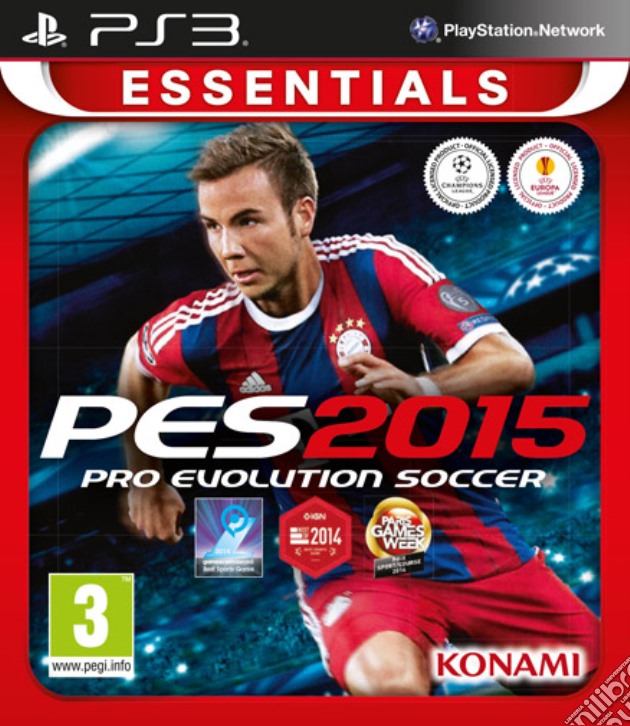 Essentials Pro Evolution Soccer 2015 videogame di PS3