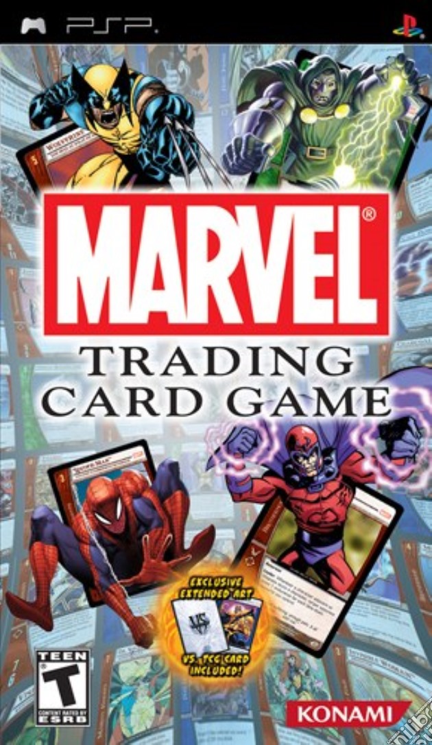 Marvel Trading Card Game videogame di PSP