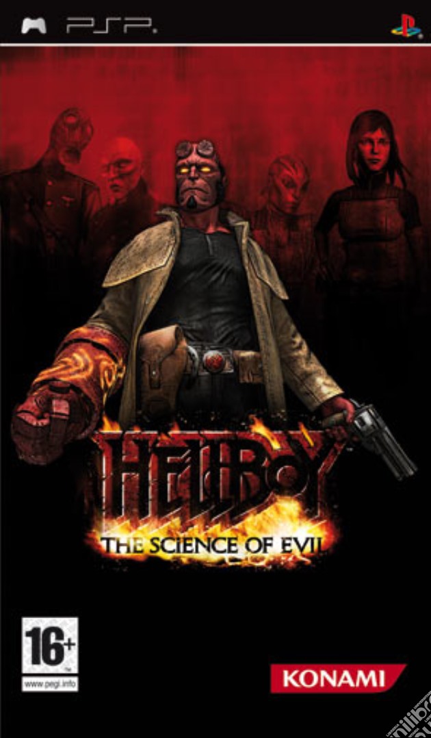Hellboy videogame di PSP