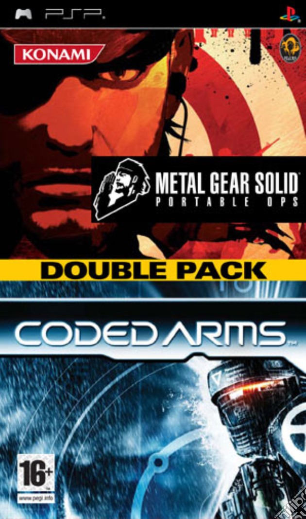 Metal Gear Solid Portable OPS + Coded A. videogame di PSP