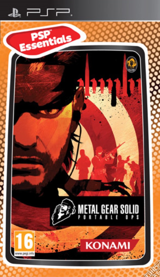 Essentials Metal Gear Solid Portable OPS videogame di PSP