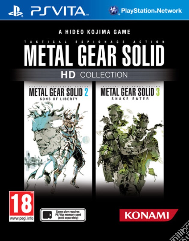 Metal Gear Solid HD videogame di PSV