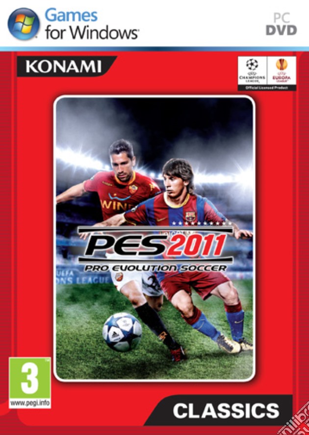 Pro Evolution Soccer 2011 videogame di PC