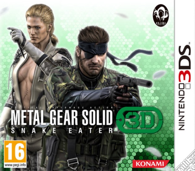 Metal Gear Solid Snake Eater 3D videogame di 3DS