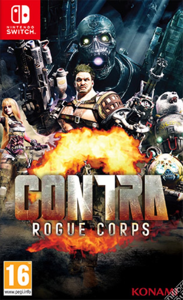 Contra: Rogue Corps videogame di SWITCH