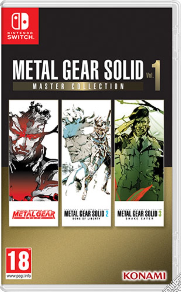 Metal Gear Solid Master Collection Vol. 1 videogame di SWITCH