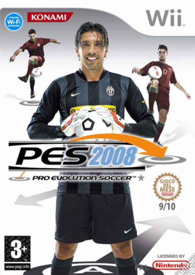 Pro Evolution Soccer 2008 videogame di WII