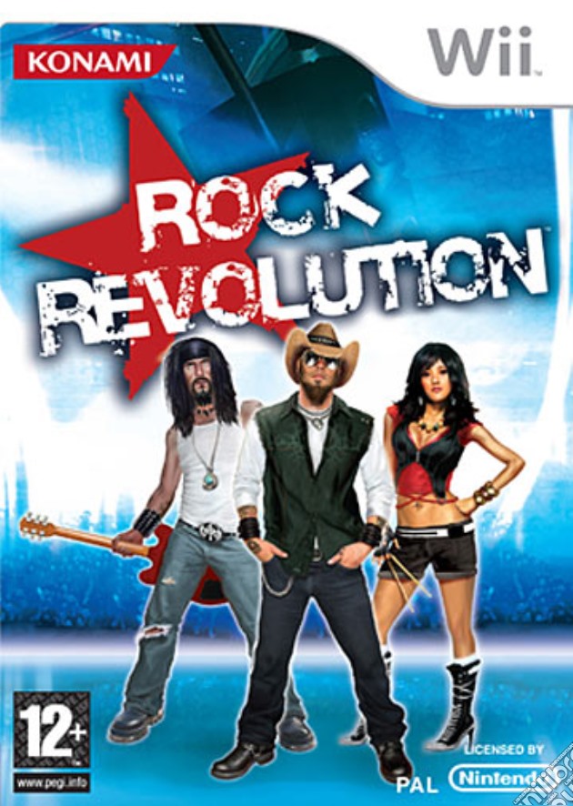 Rock Revolution videogame di WII