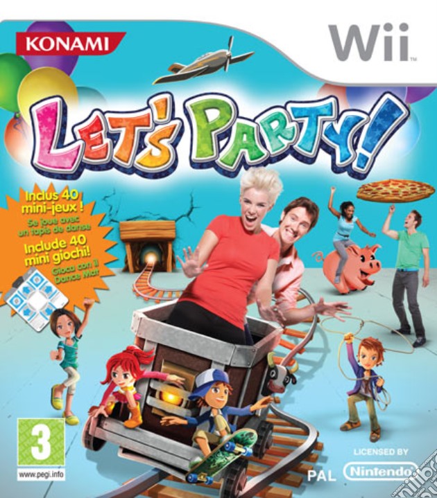 Let's Party + Dance Mat videogame di WII