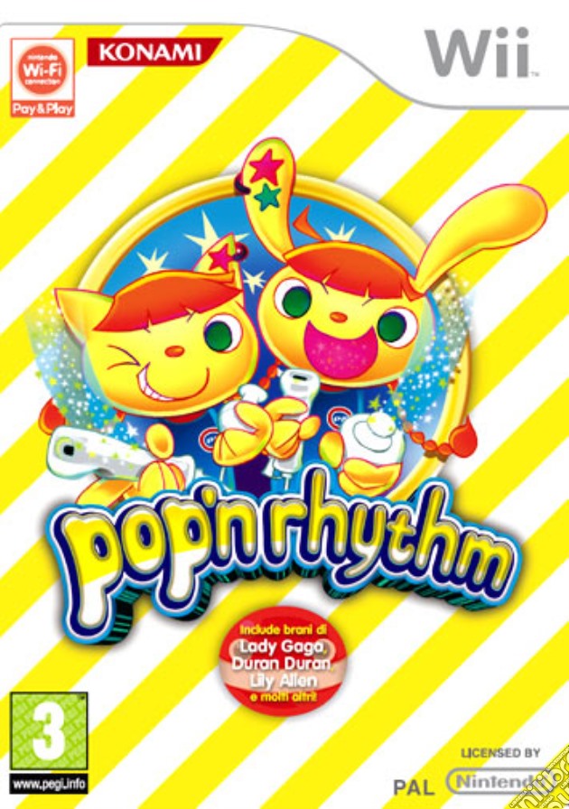 Pop'n Rythm videogame di WII