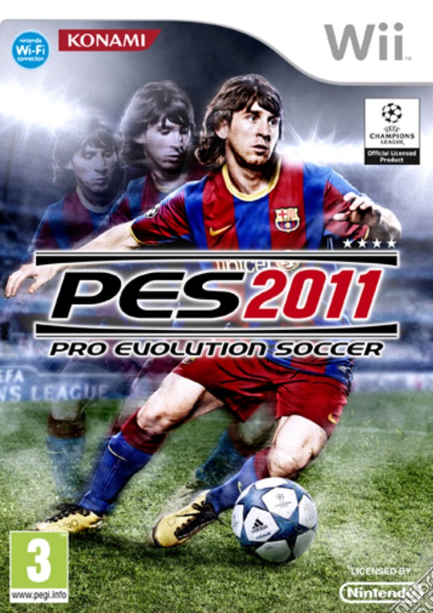 Pro Evolution Soccer 2011 videogame di WII