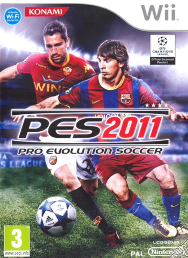 Pro Evolution Soccer 2011 videogame di WII