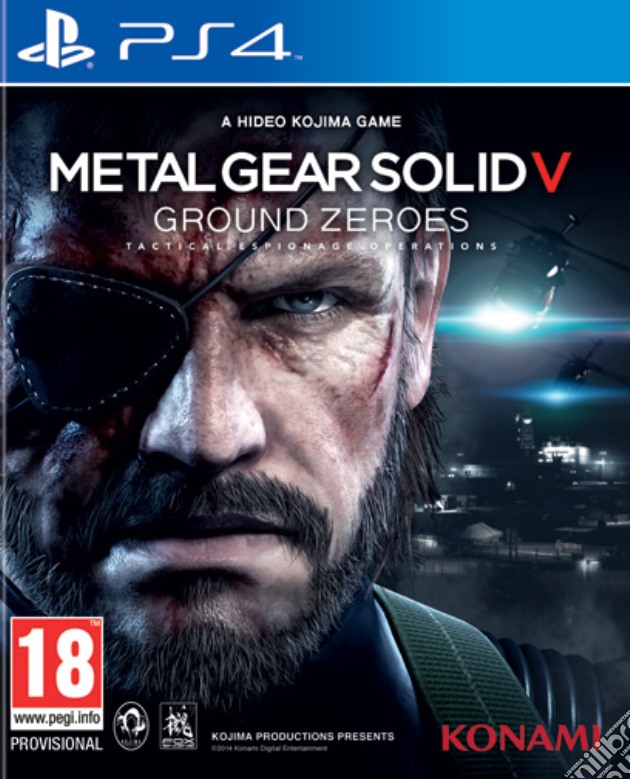 Metal Gear Solid V: Ground Zeroes videogame di PS4