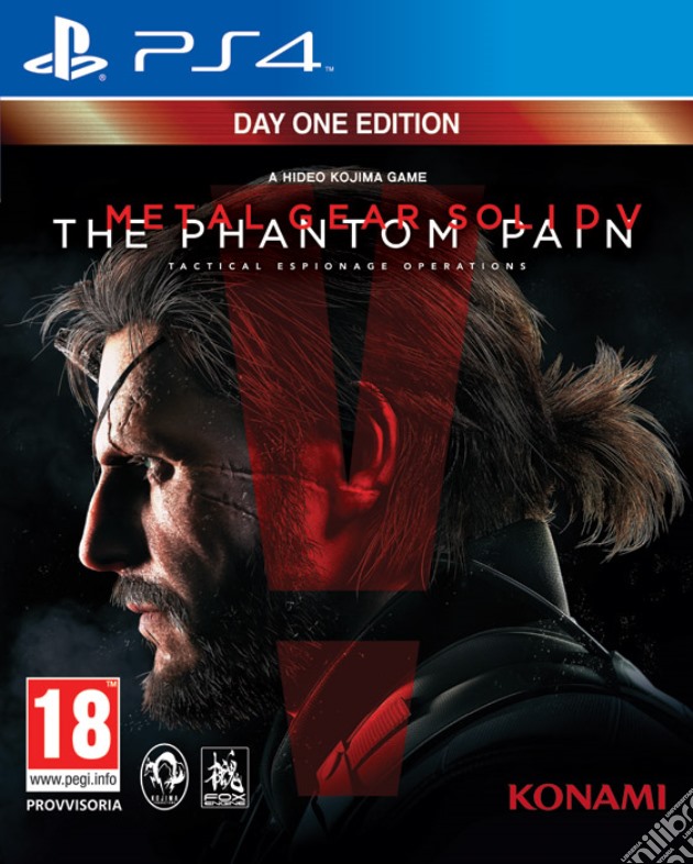 Metal Gear Solid V The Phantom Pain D1 videogame di PS4