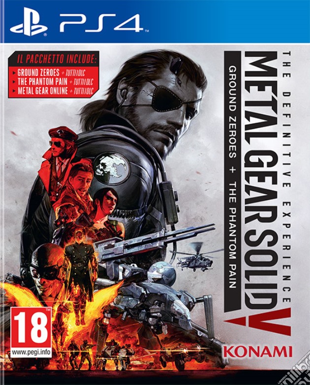 Metal Gear Solid V Definitive Experience videogame di PS4