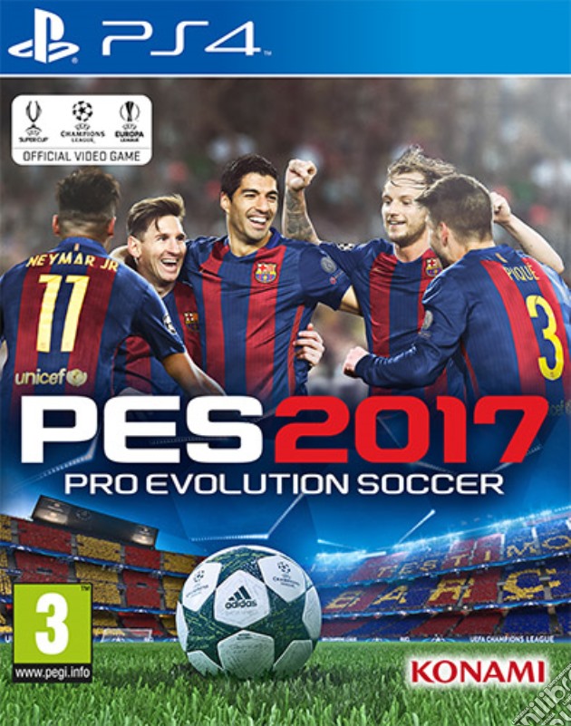 Pro Evolution Soccer 2017 videogame di PS4