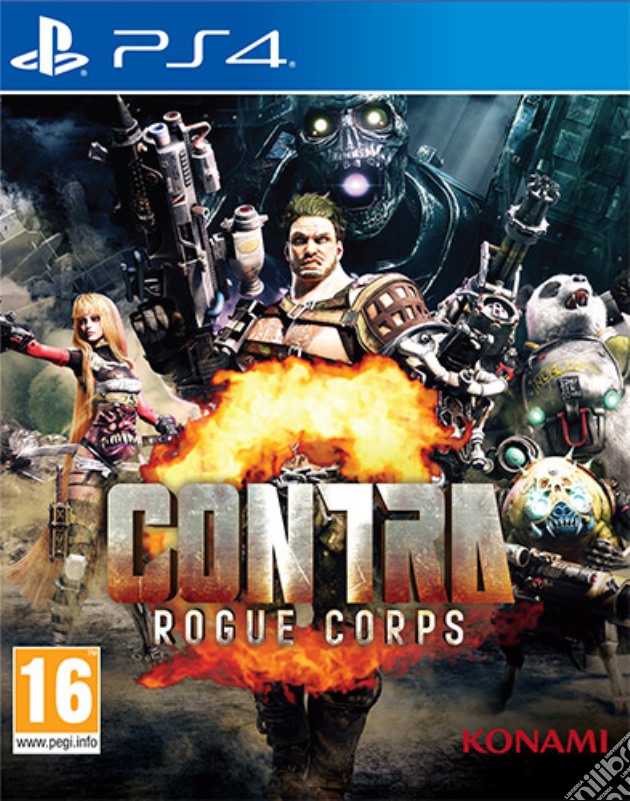Contra: Rogue Corps videogame di PS4