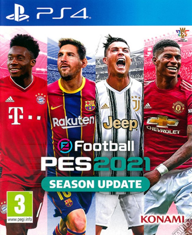 eFootball PES 2021 Season Update videogame di PS4