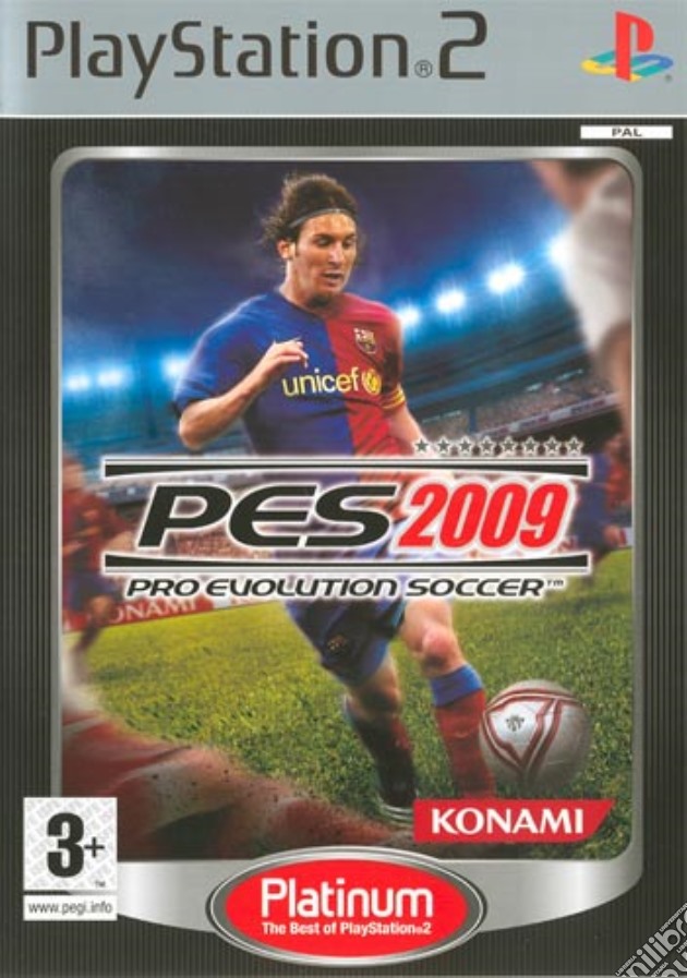 Pro Evolution Soccer 2009 PLT videogame di PS2
