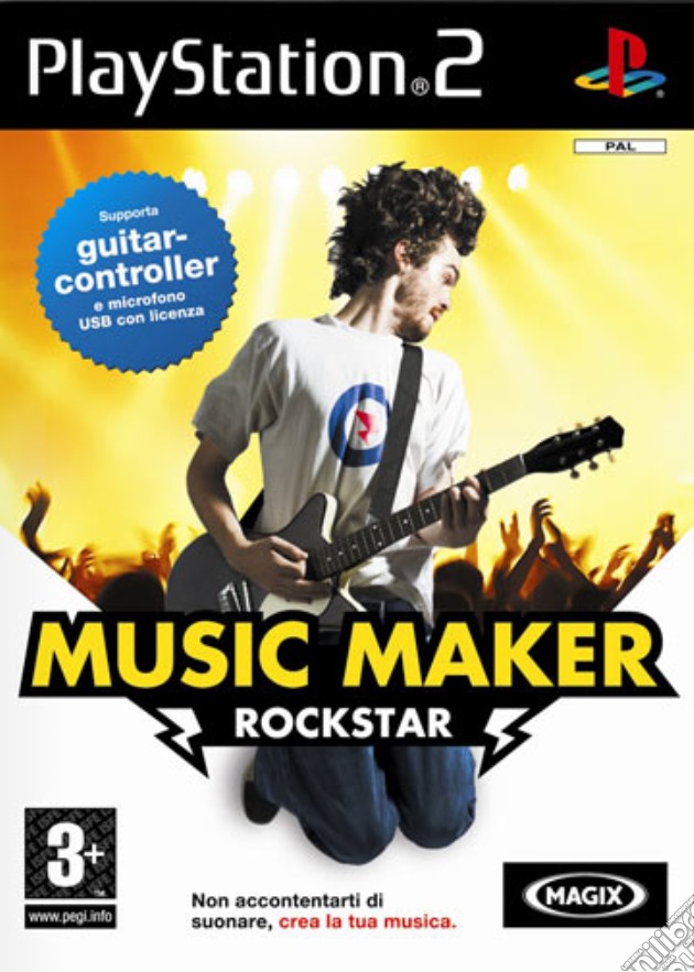 Music Maker Rock Star videogame di PS2