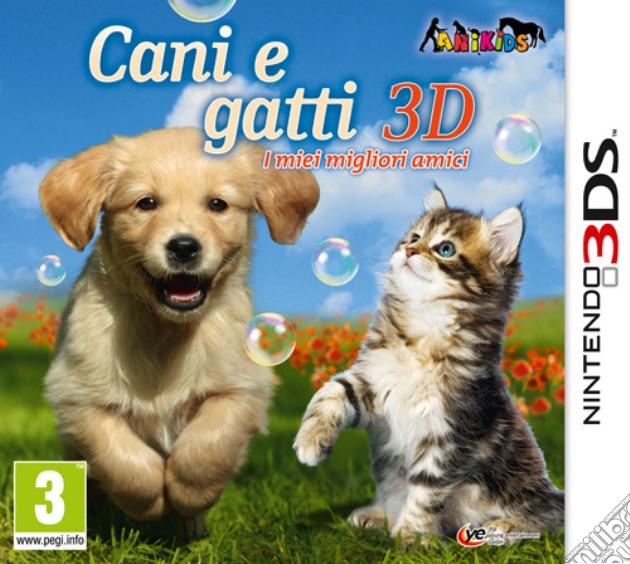 Cani e gatti 3D - I miei migliori amici videogame di 3DS