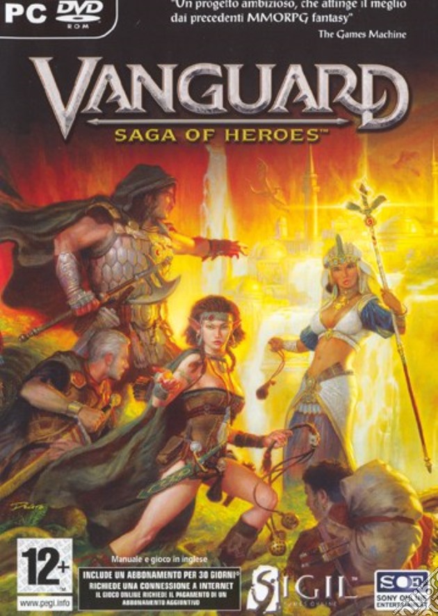 Vanguard: Saga of Heroes videogame di PC