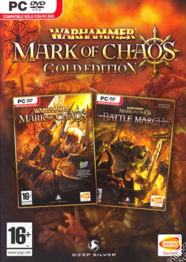 Warhammer Mark of Chaos Gold Version videogame di PC