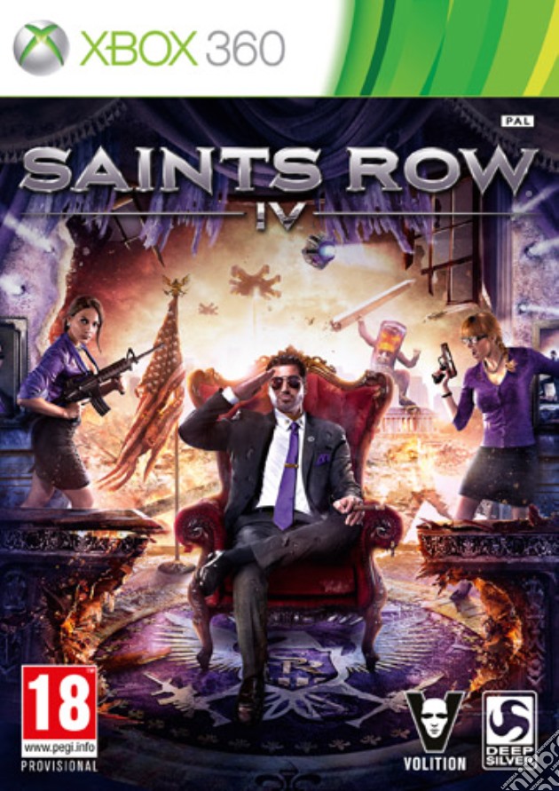 Saints Row IV videogame di X360