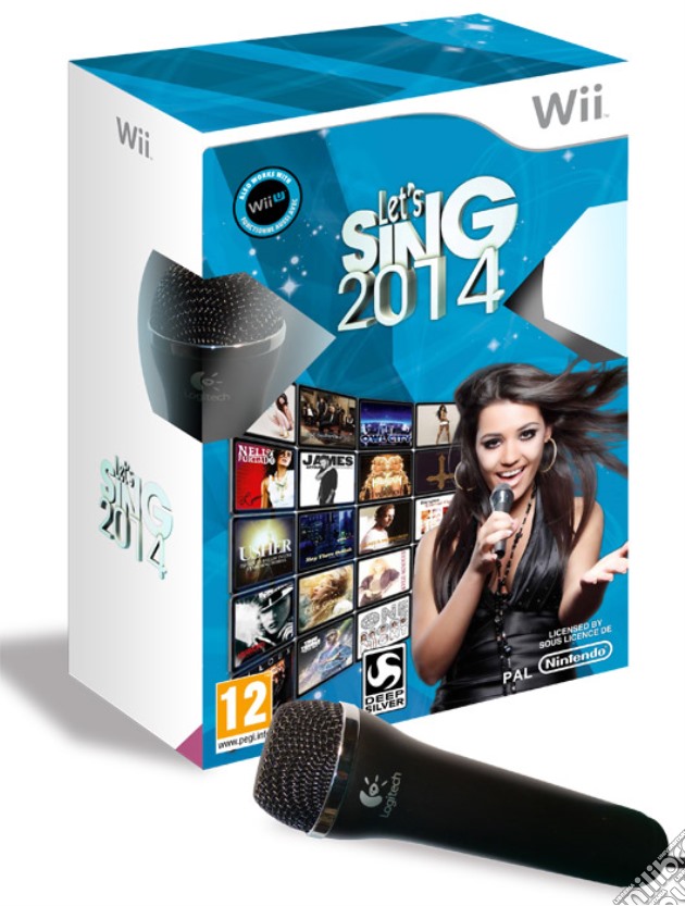 Let's Sing 2 + 2 Microfoni videogame di WII