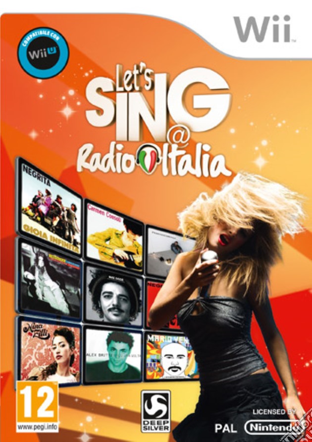 Let's Sing @ Radio Italia (Software) videogame di WII