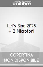 Let's Sing 2026 + 2 Microfoni game
