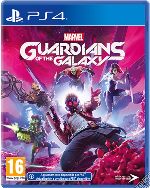 Marvel's Guardians of the Galaxy videogame di PS4
