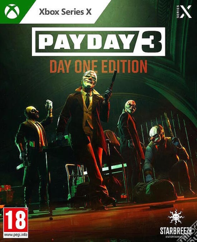 PAYDAY 3 Day One Edition videogame di XBX