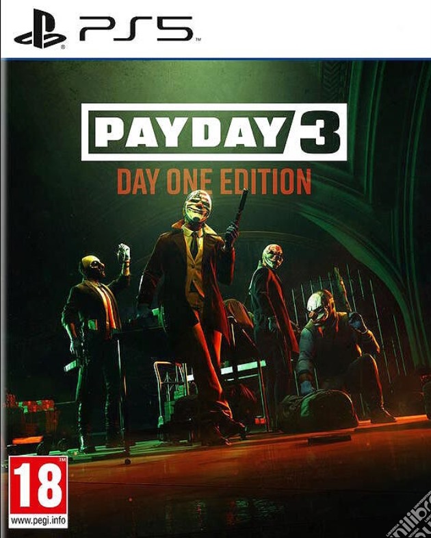 PAYDAY 3 Day One Edition videogame di PS5