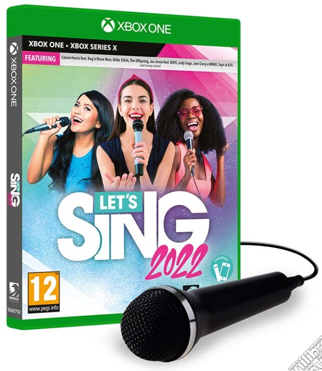 Let's Sing 2022 + 1 Microfono videogame di XBX