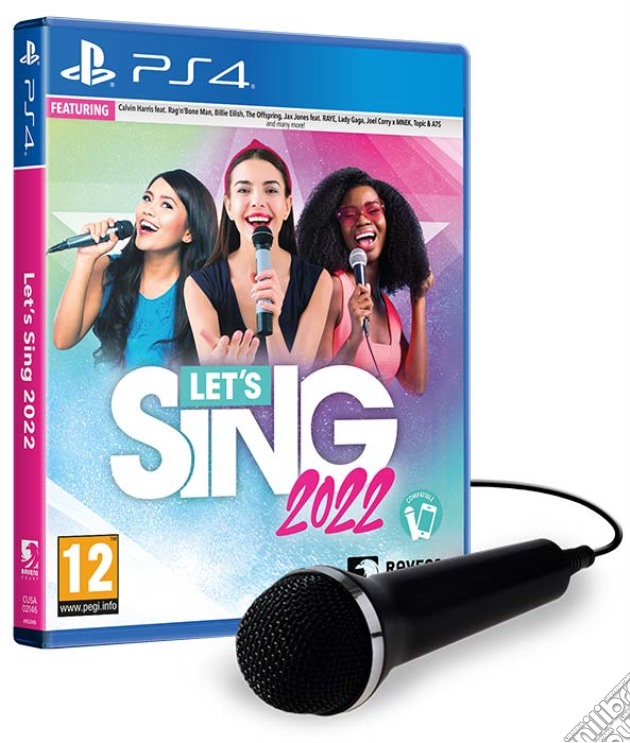 Let's Sing 2022 + 1 Microfono videogame di PS4