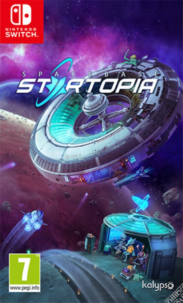 Spacebase Startopia videogame di SWITCH
