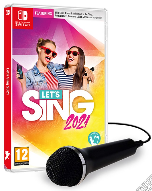 Let's Sing 2021 + 1 Mic videogame di SWITCH