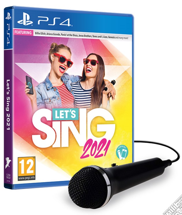 Let's Sing 2021 + 1 Mic videogame di PS4