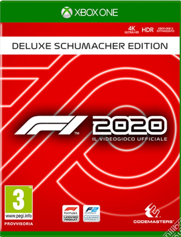 F1 2020 Deluxe Schumacher Edition videogame di XONE