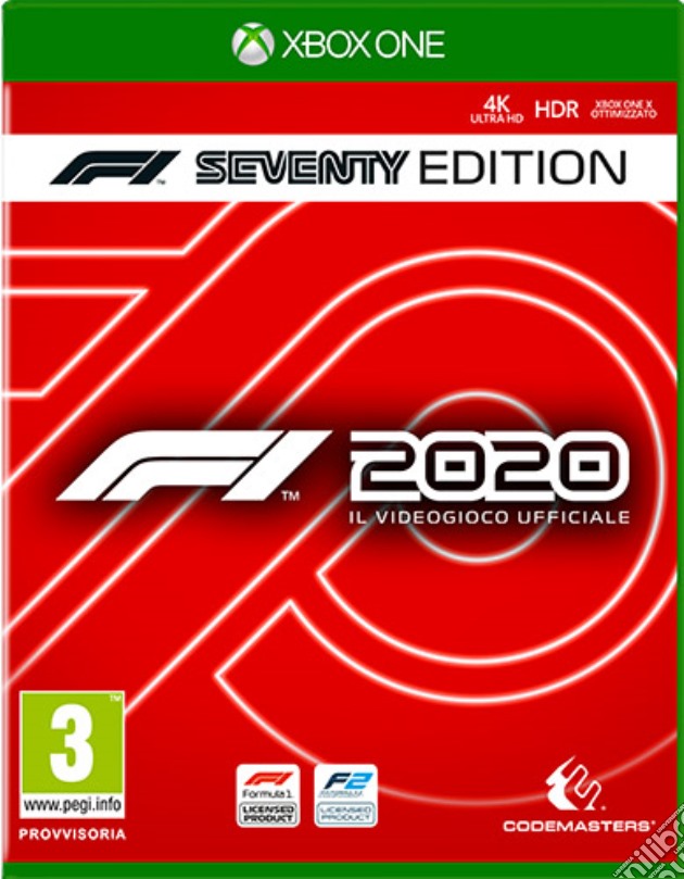 F1 2020 Seventy Edition videogame di XONE