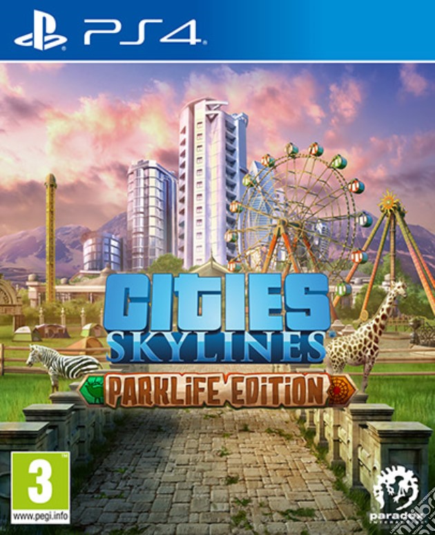 Cities Skylines Parklife videogame di PS4