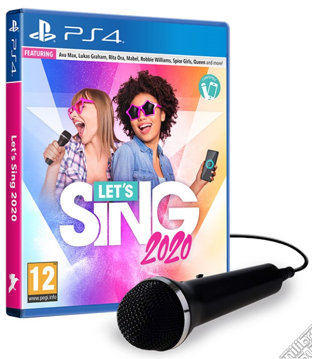 Let's Sing 2020 + 1 Mic videogame di PS4