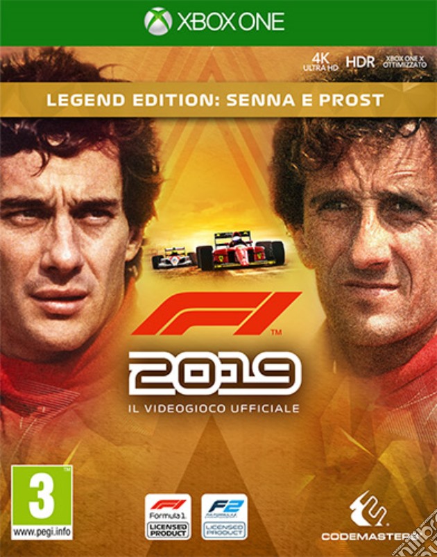 F1 2019 Legends Ed. videogame di XONE