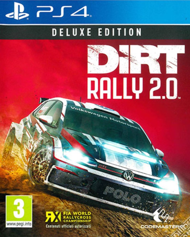 Dirt Rally 2.0 Deluxe Ed. videogame di PS4