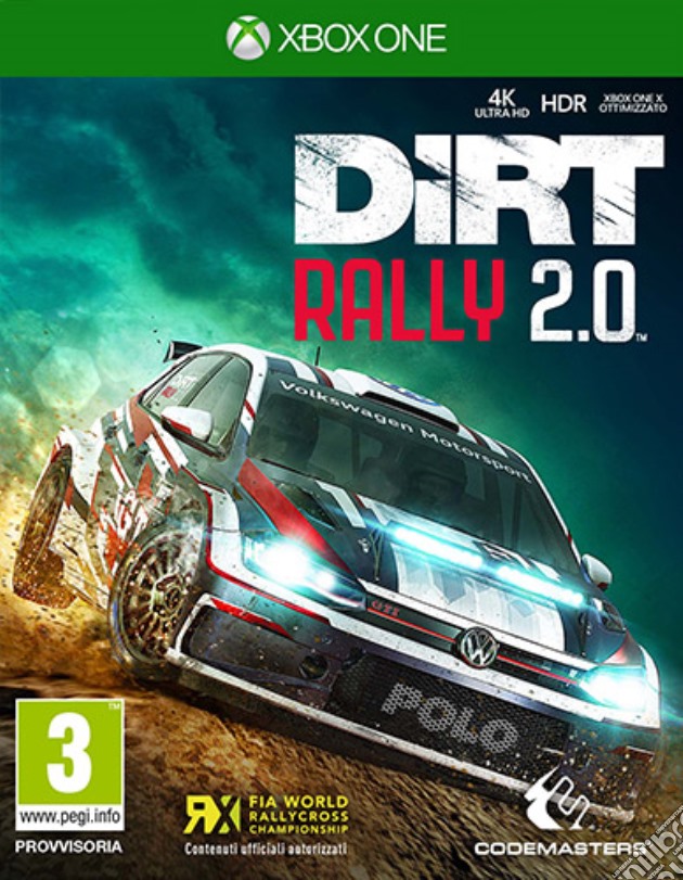 Dirt Rally 2.0 Day One Edition videogame di XONE
