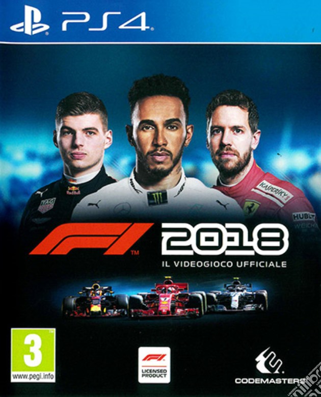 F1 2018 videogame di PS4