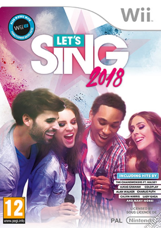 Let's Sing 2018 + 1 Mic videogame di WII